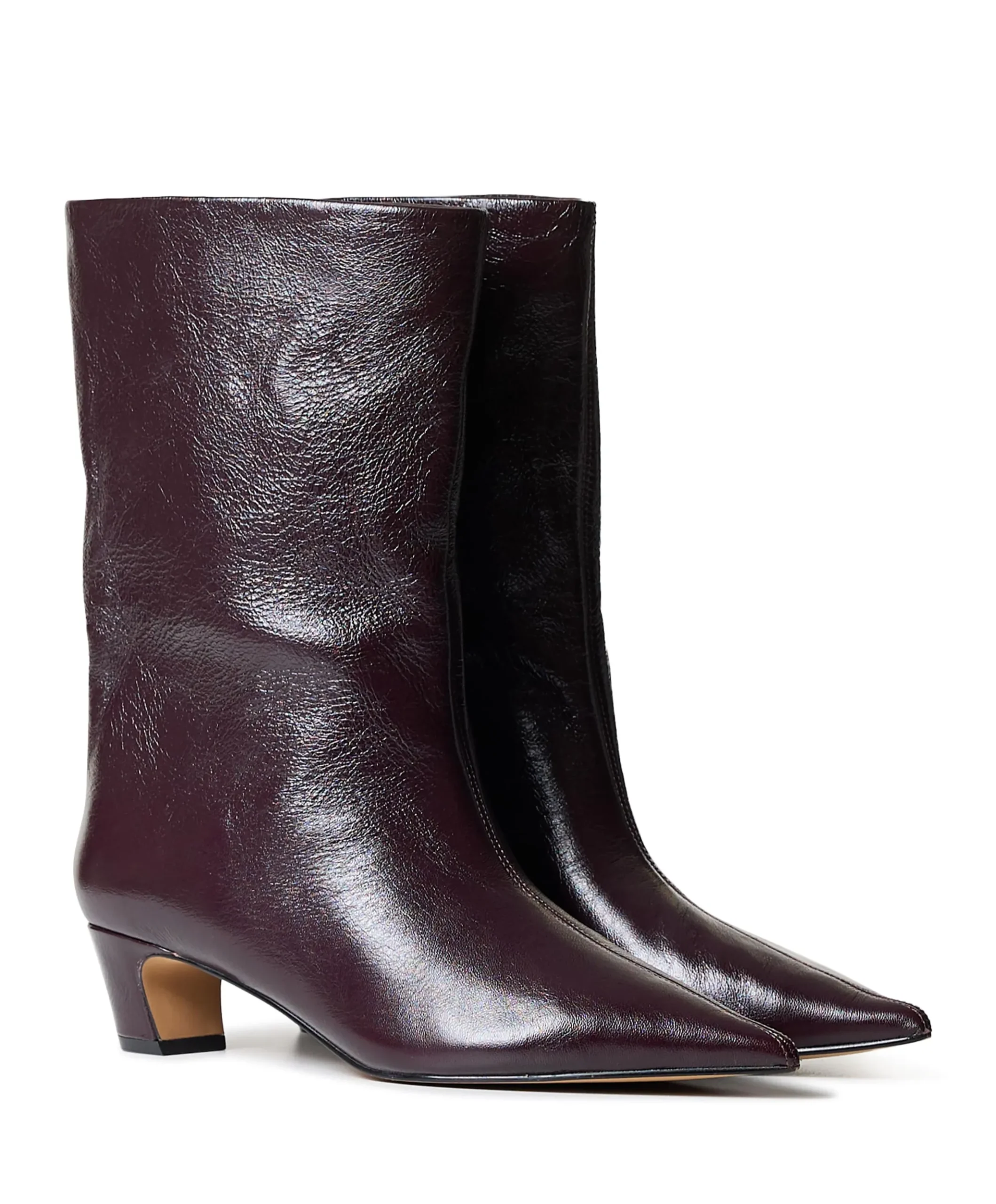 Lytton dames enkellaarzen bordeaux