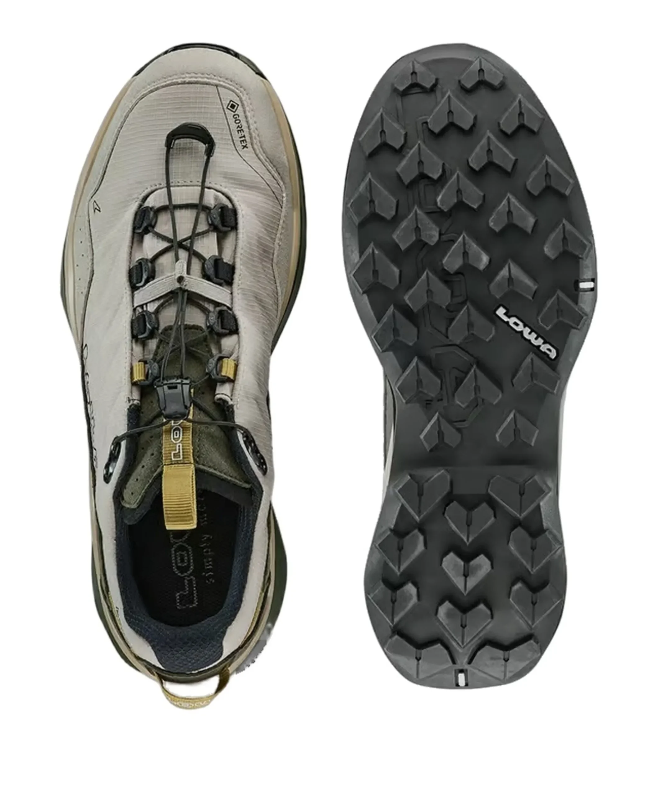 Maddox Pro GTX Lo SL heren wandelschoenen beige