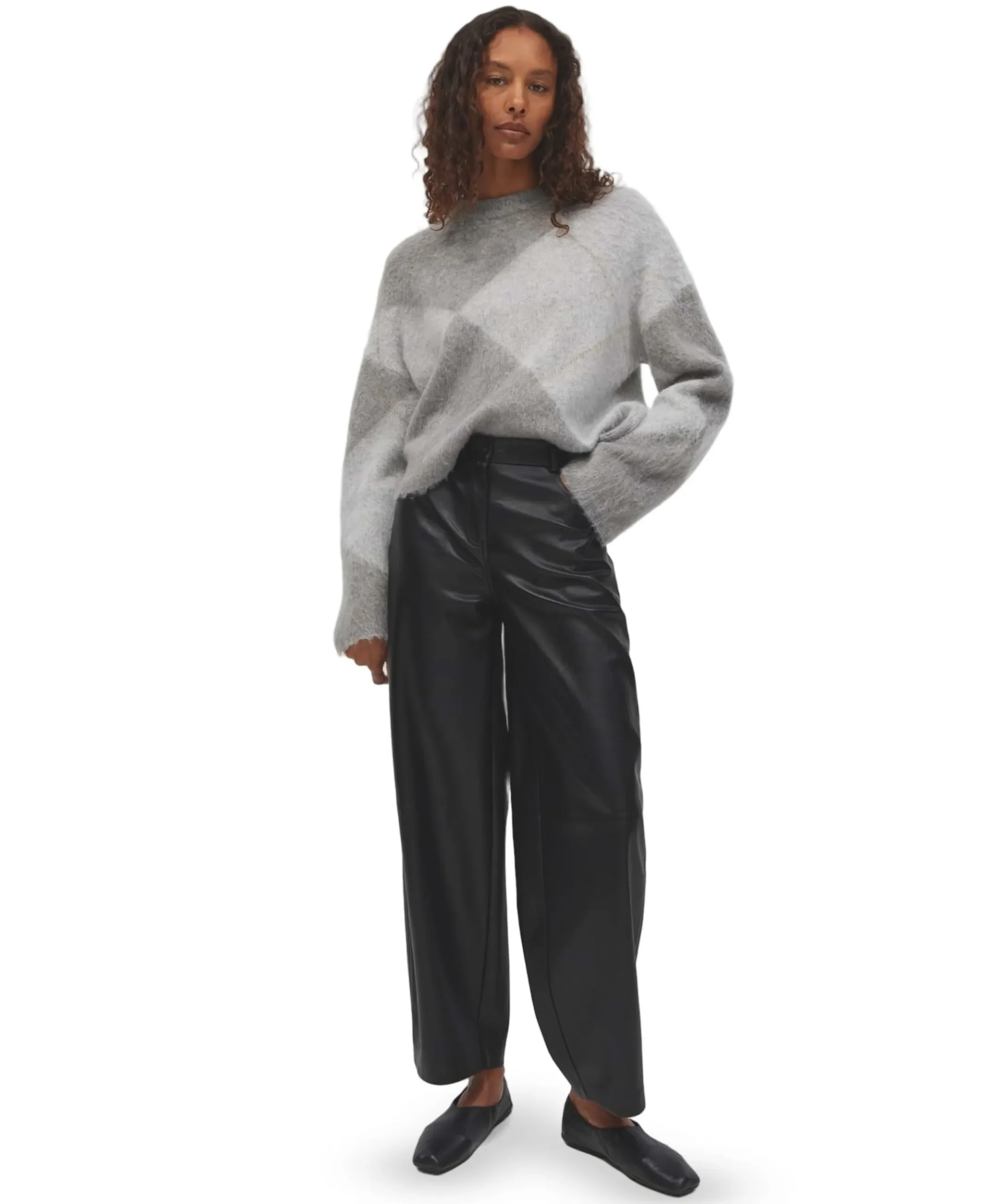Maiga edit dames broek zwart