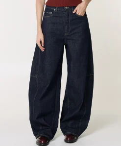 MAKI RINSE dames jeans blauw