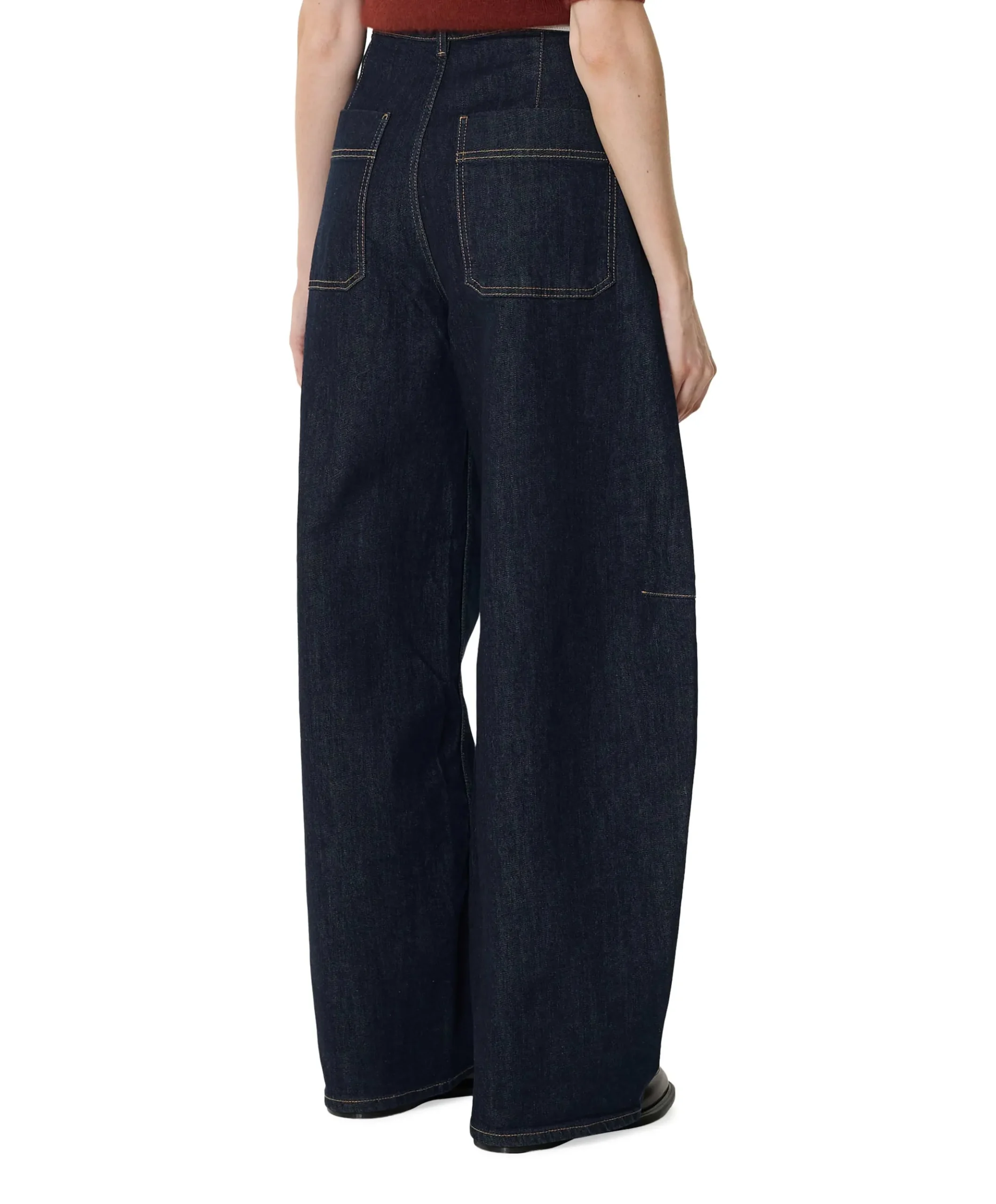 MAKI RINSE dames jeans blauw