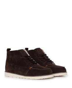 Malden S40 heren veterboots bruin