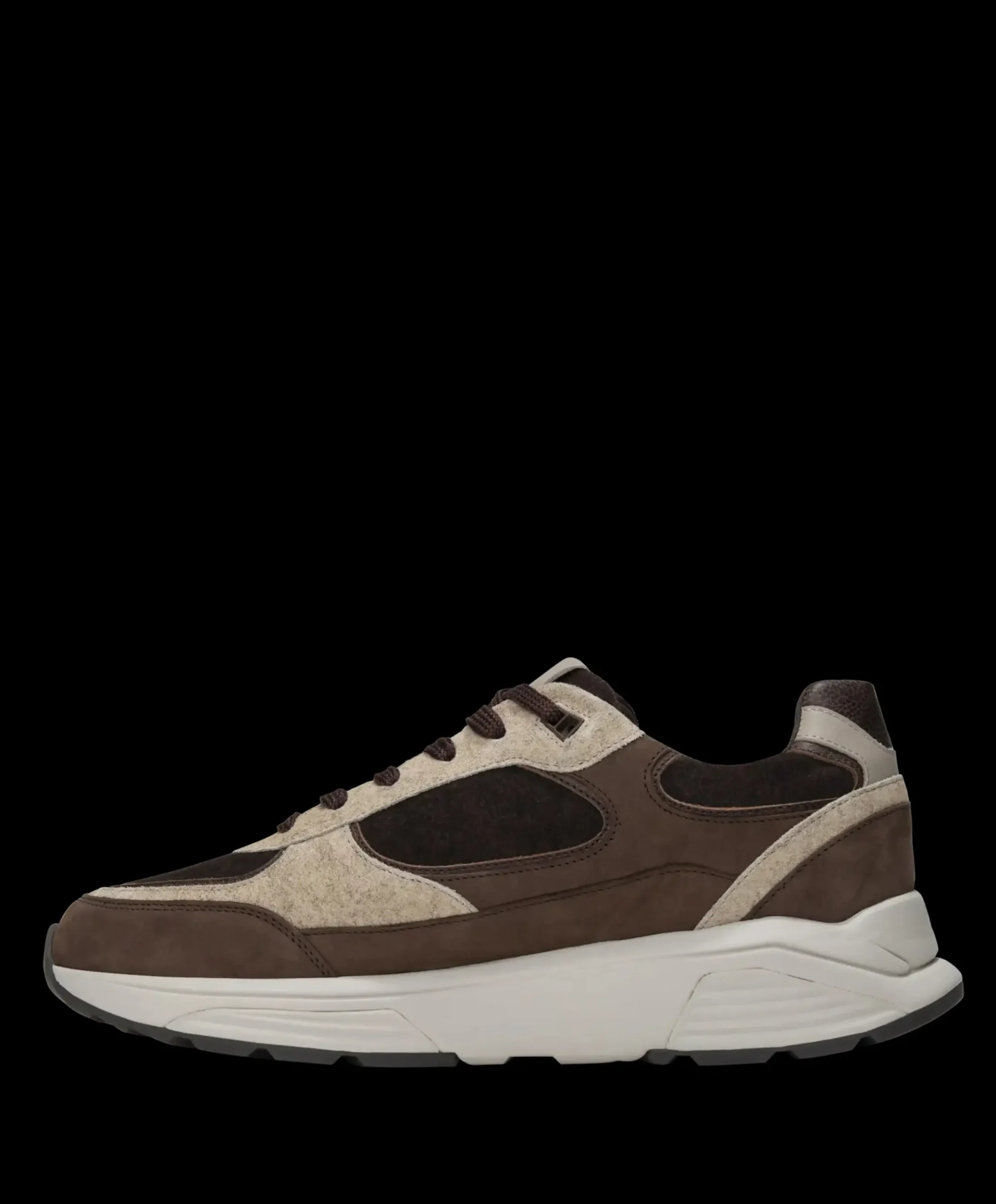 Manhattan heren sneakers bruin