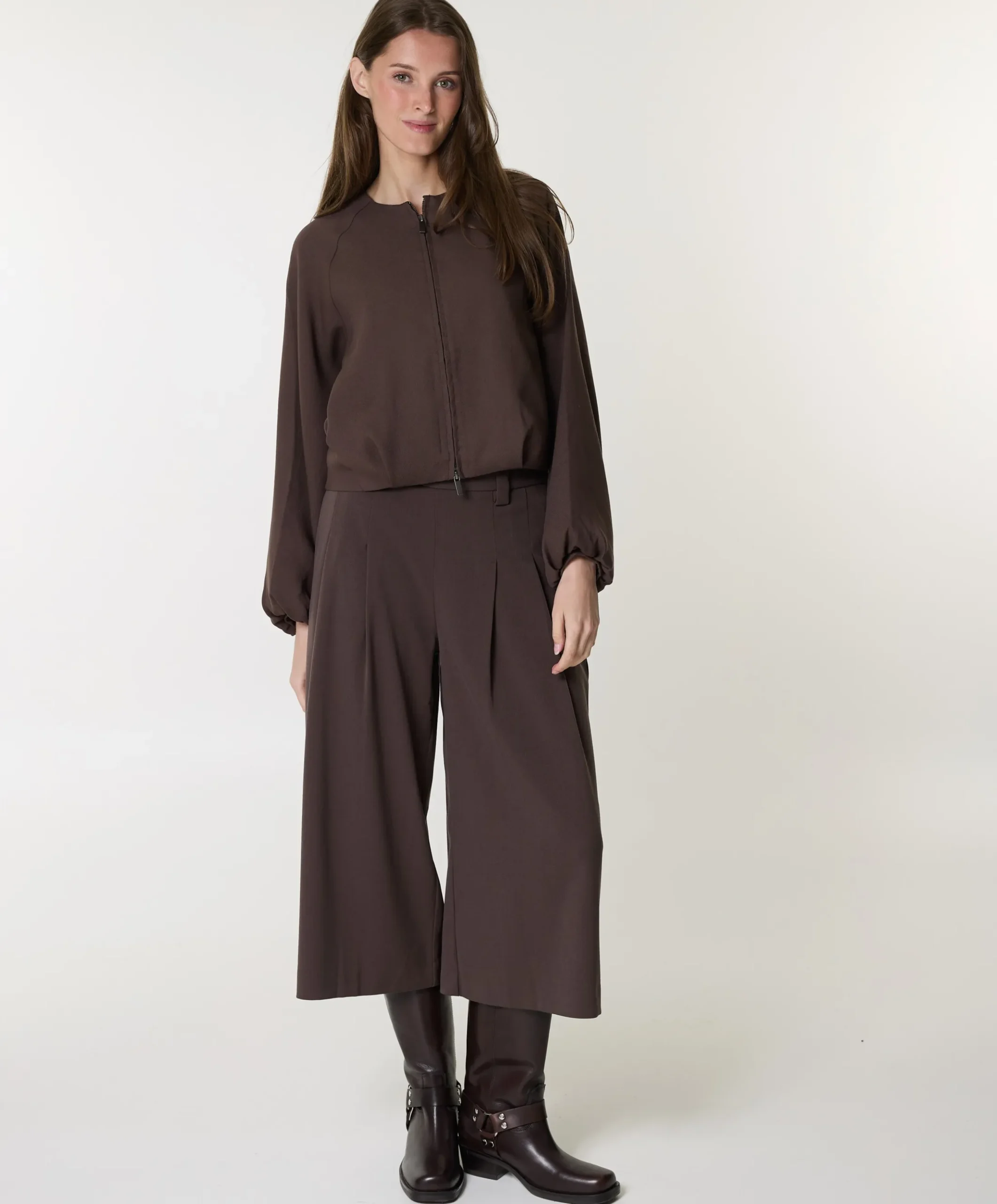 Maryla Henrika HW Culotte dames broek bruin