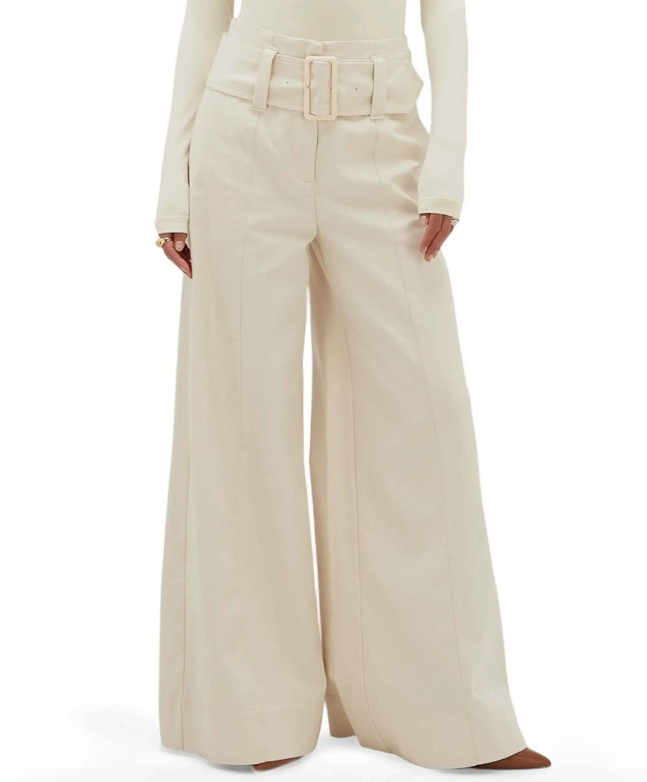 MAUREEN dames jeans ecru