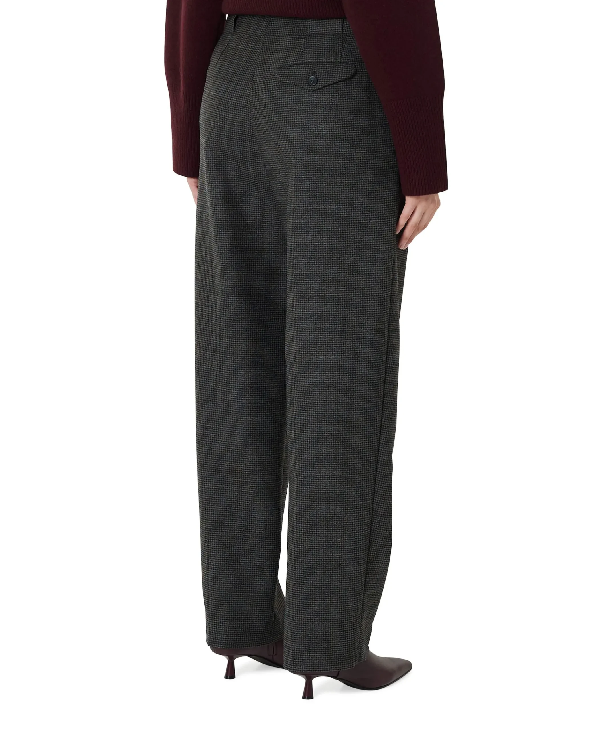 Mawson dames pantalon grijs