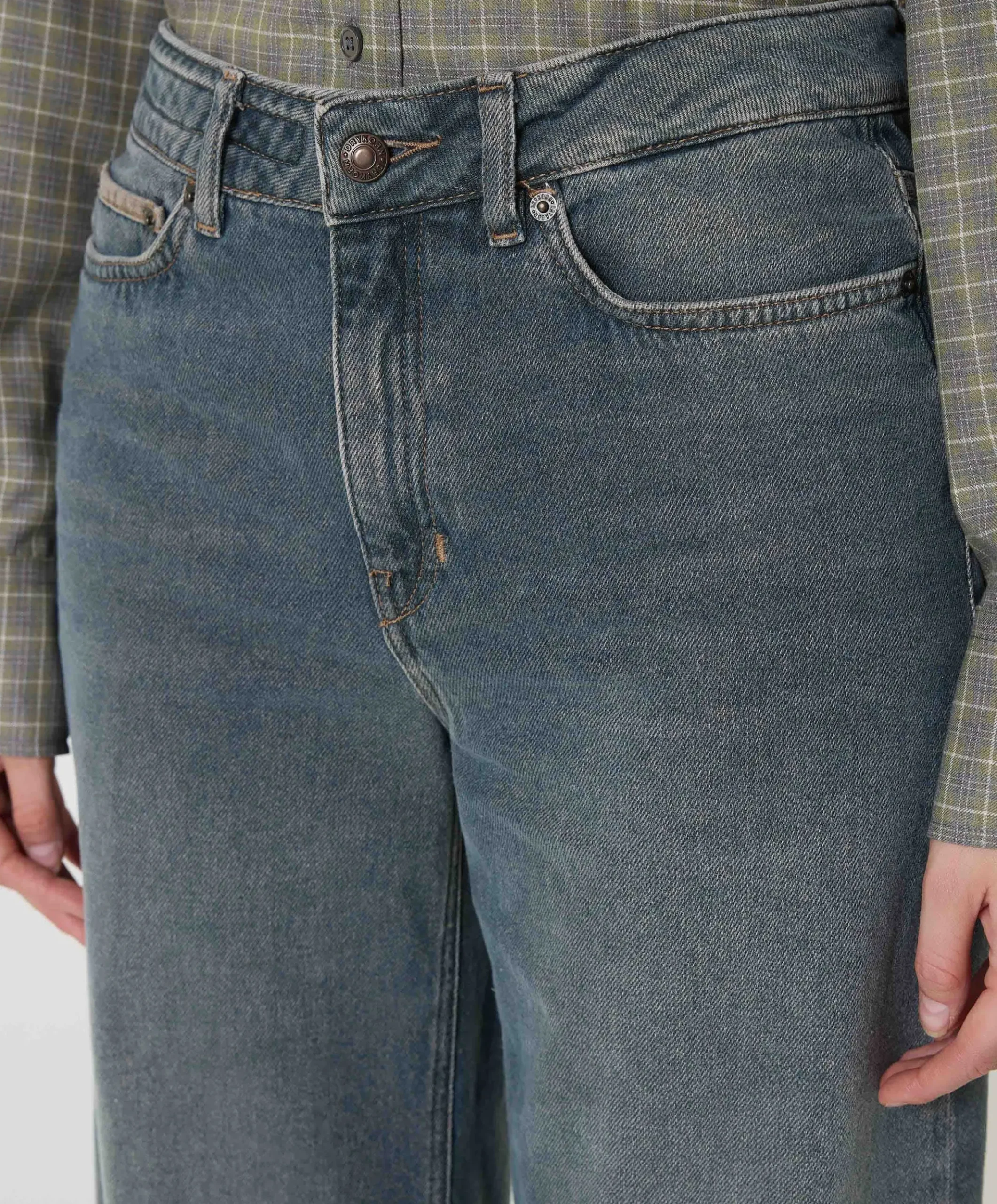 MEDLEY_1 dames pantalon blauw