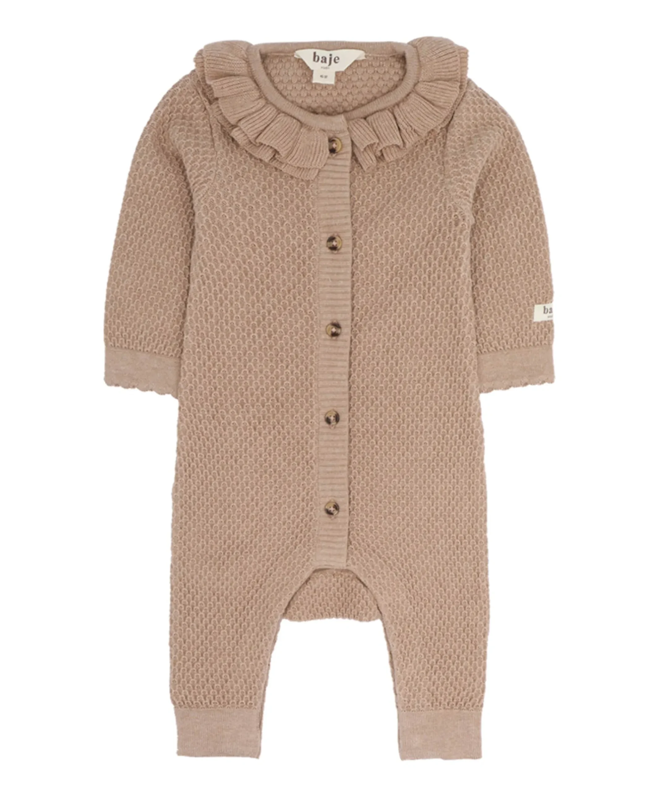 Meisjes babypakje beige