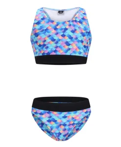 Meisjes bikiniset blauw
