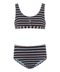 Meisjes bikiniset blauw
