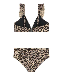 Meisjes bikiniset bruin