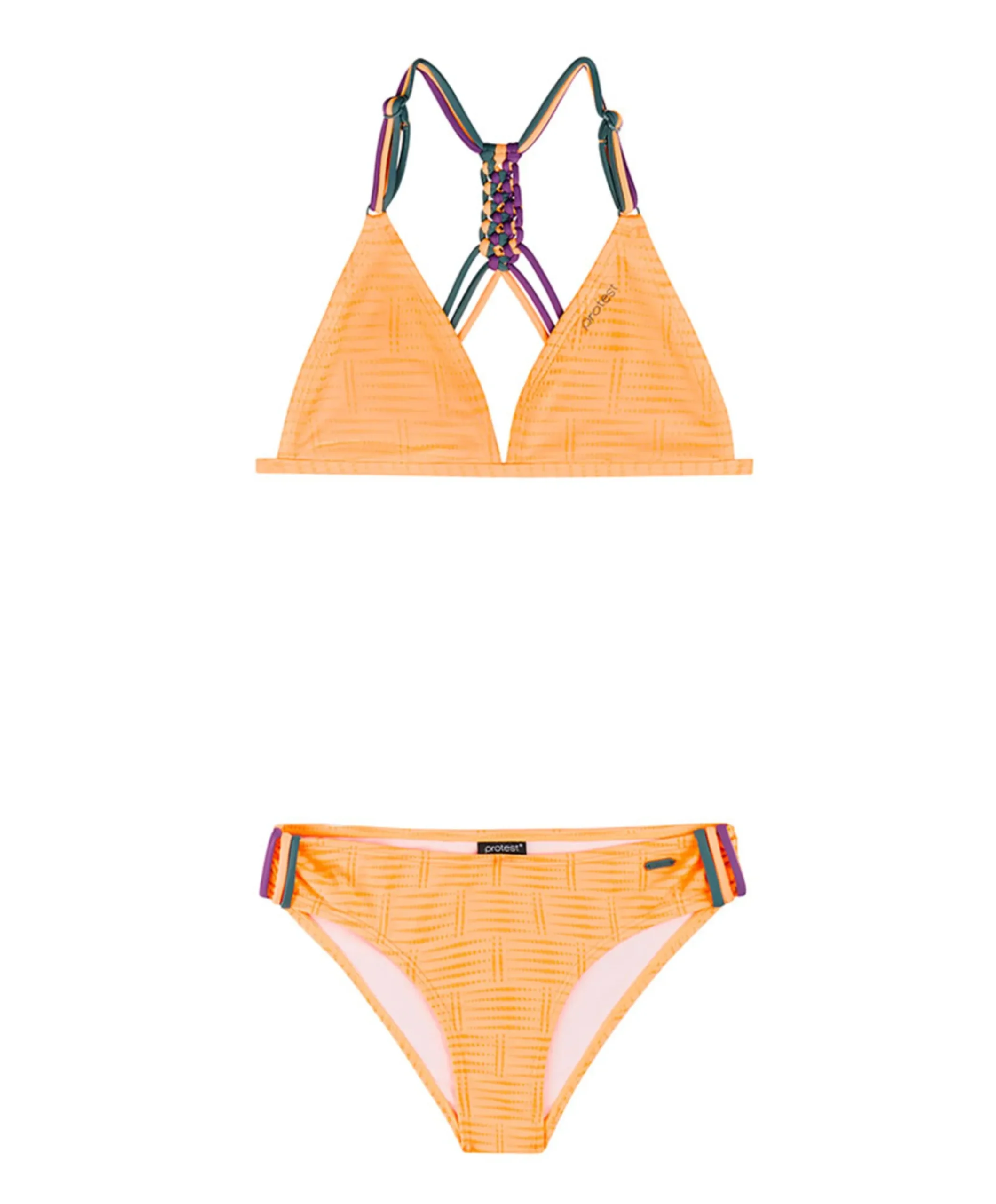 Meisjes bikiniset oranje