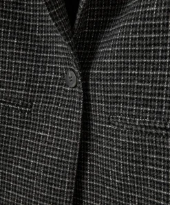Meisjes blazer grijs