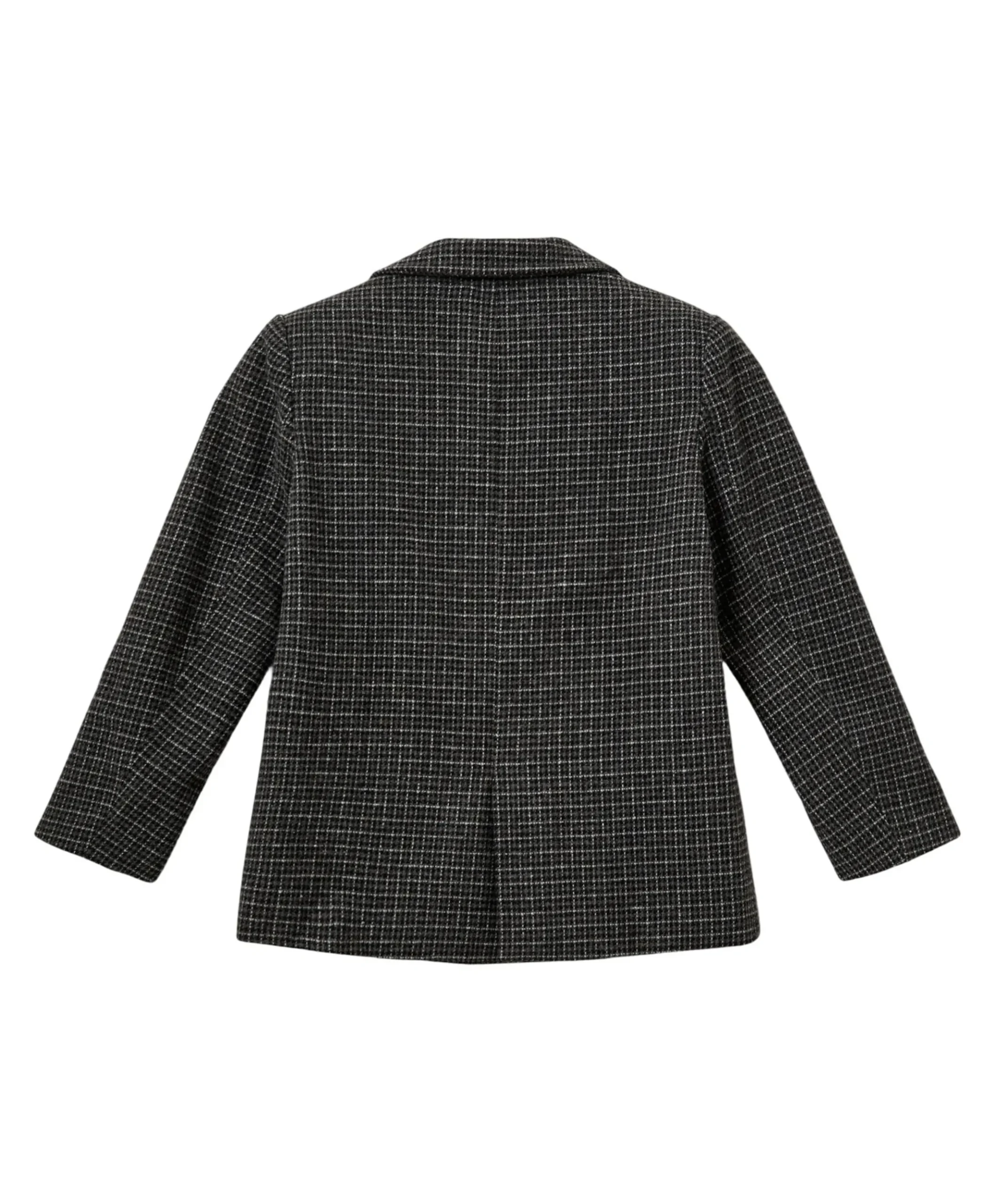 Meisjes blazer grijs