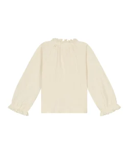 Meisjes blouse ecru