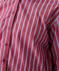 Meisjes blouse lange mouw roze
