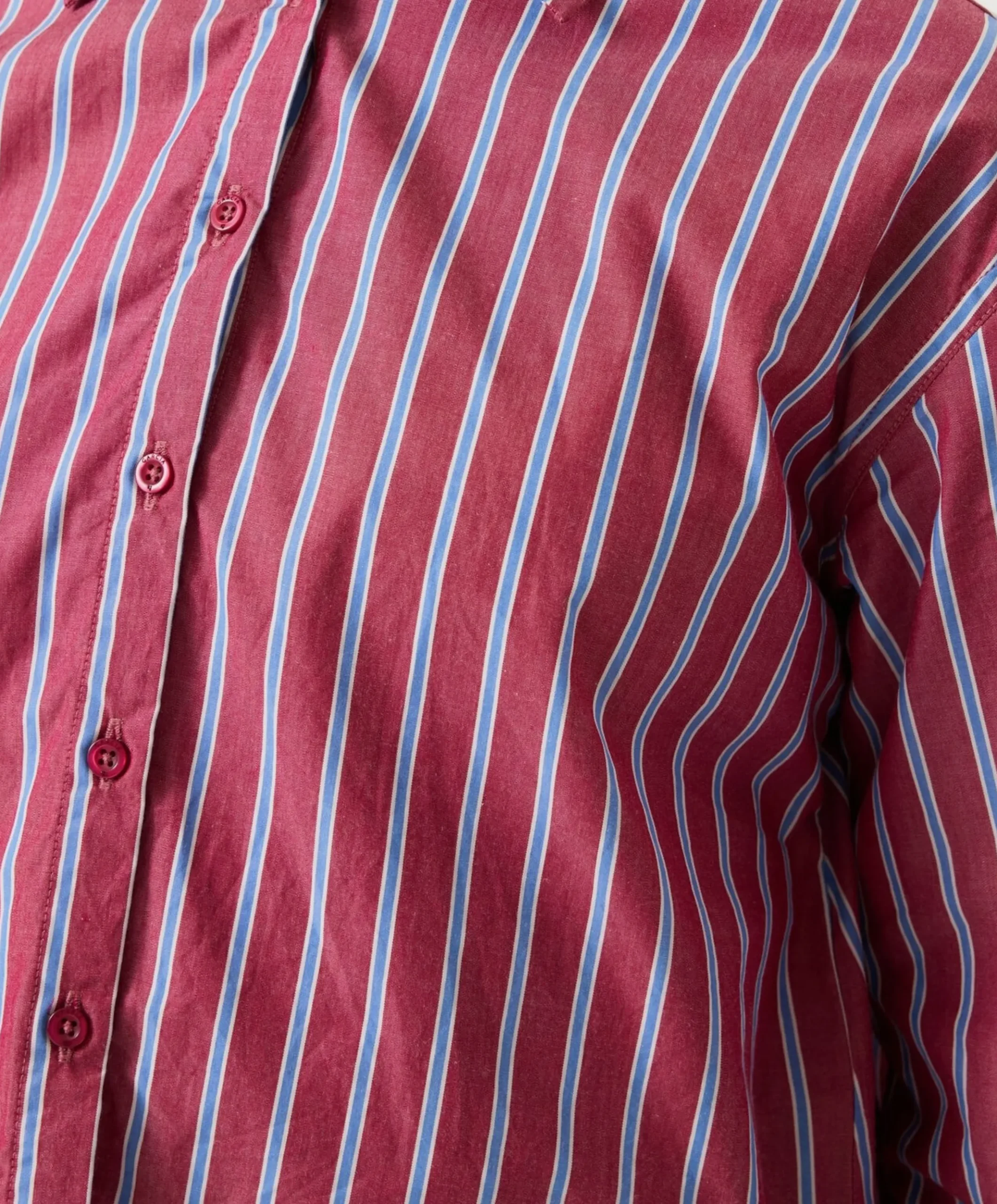 Meisjes blouse lange mouw roze