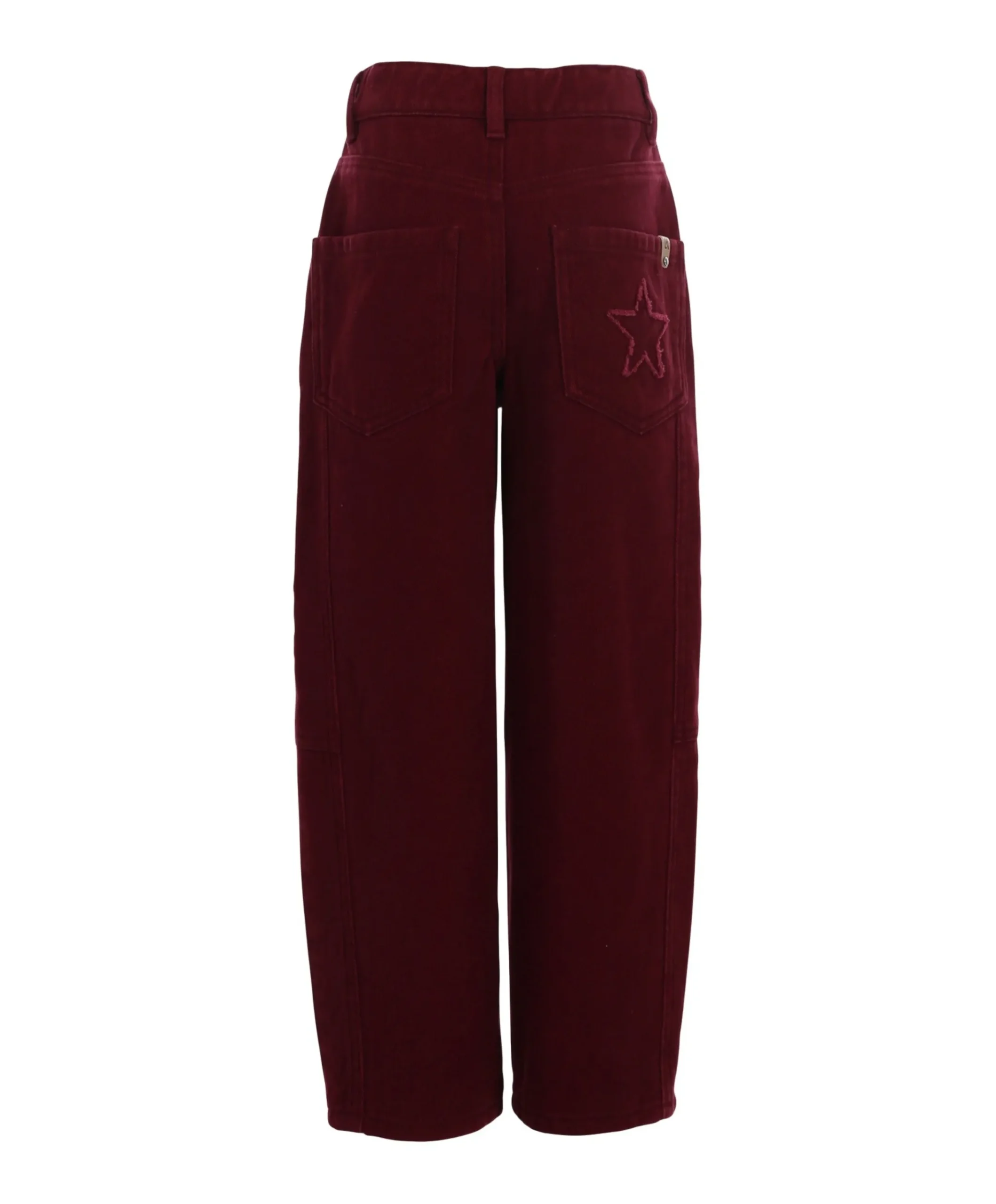 meisjes broek bordeaux