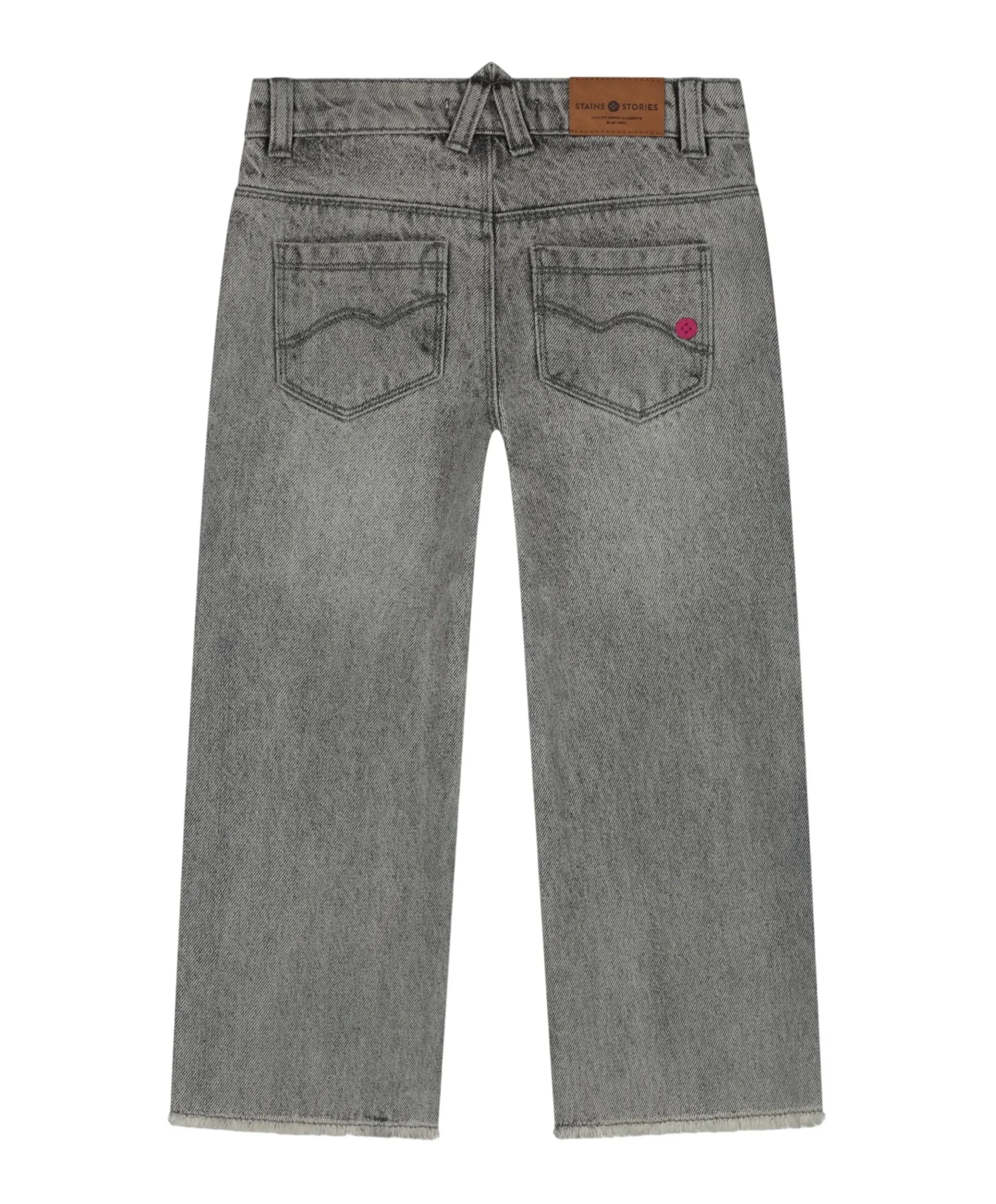meisjes broek grijs