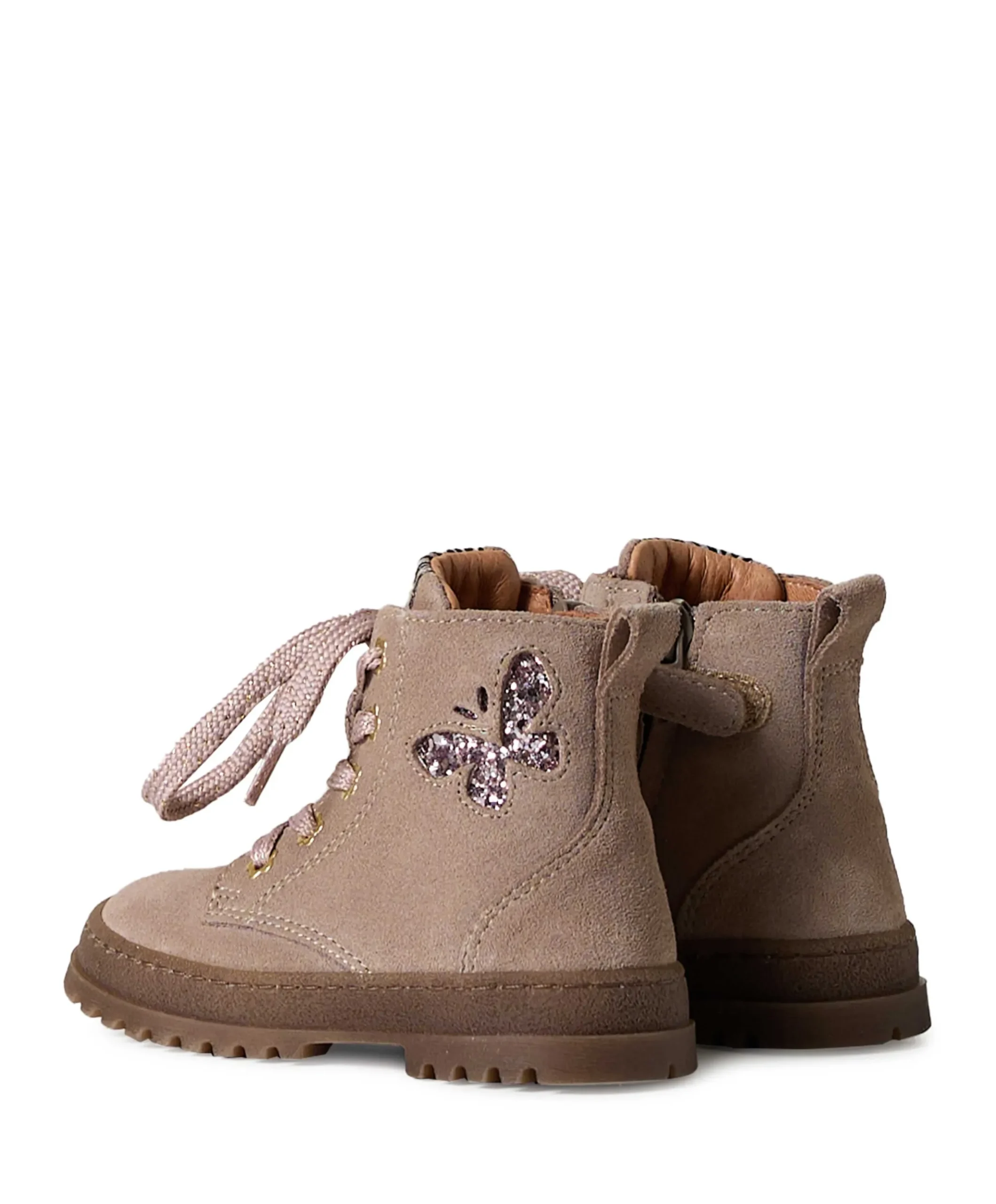 meisjes enkellaarzen beige