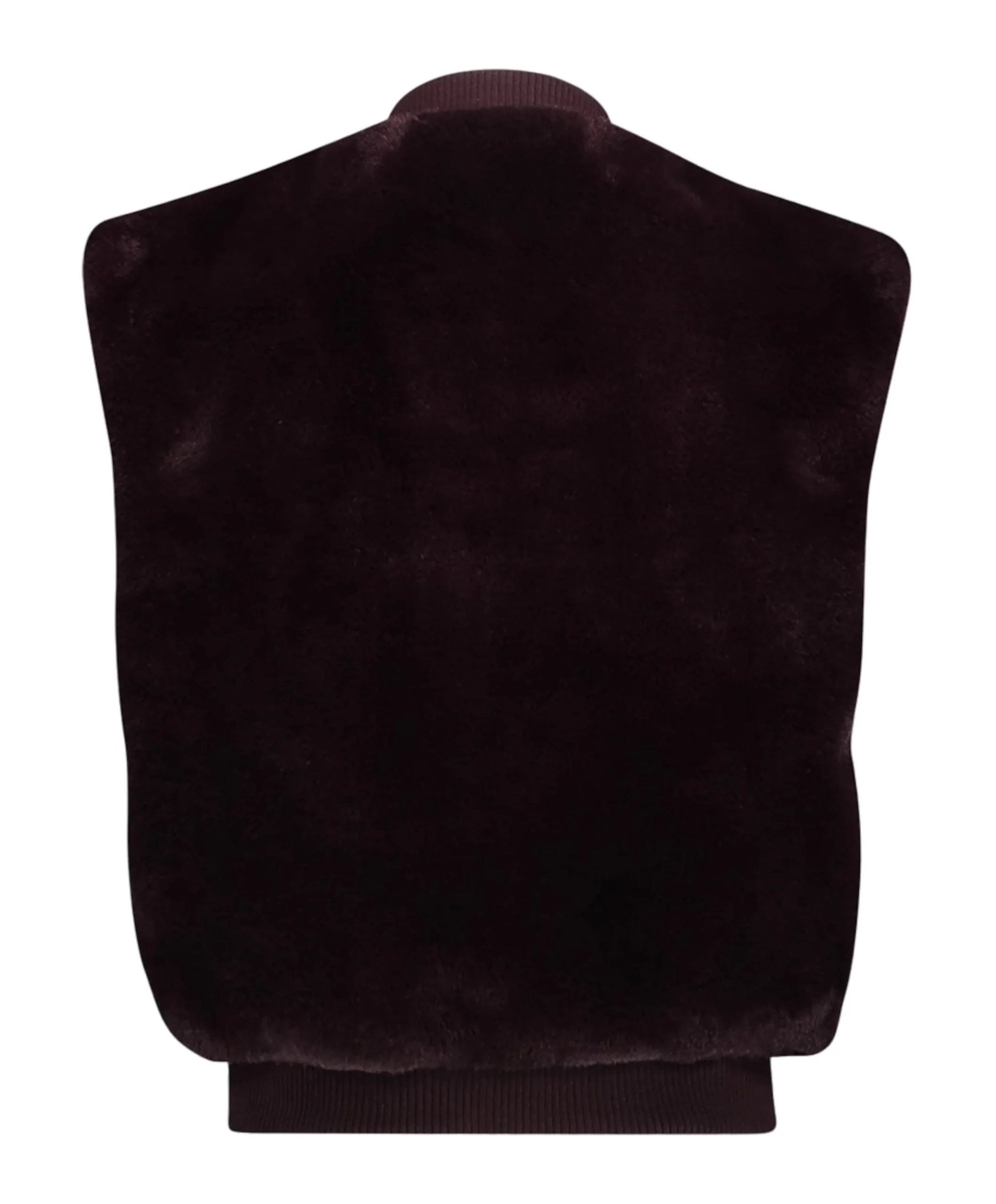Meisjes gilet bordeaux