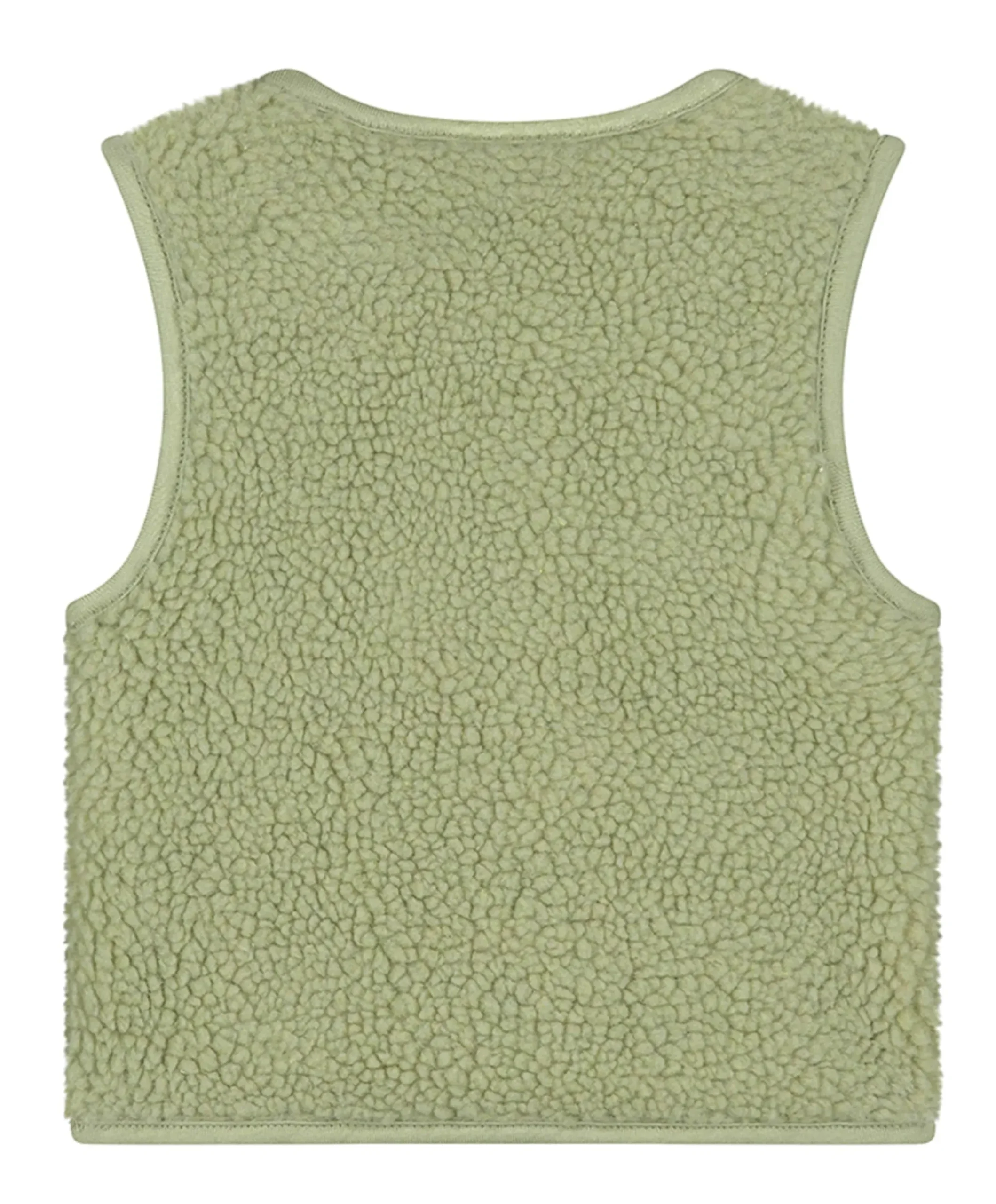 Meisjes gilet groen