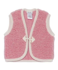 Meisjes gilet roze