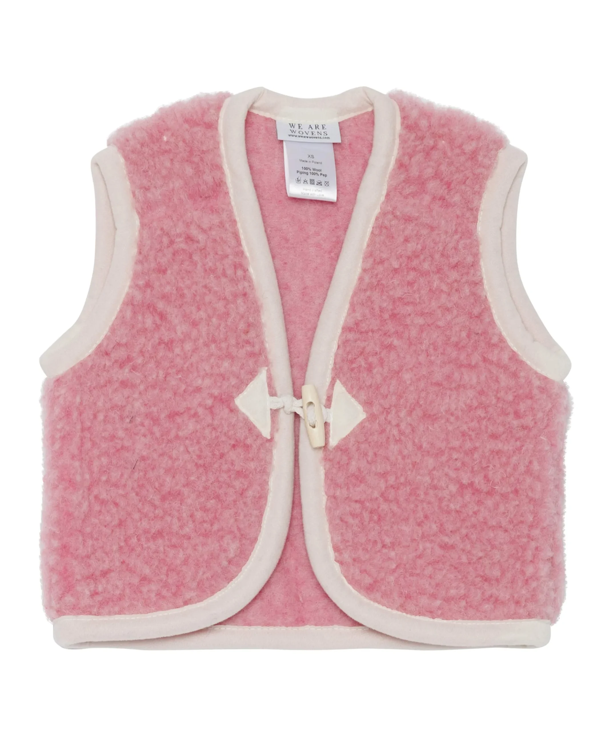 Meisjes gilet roze