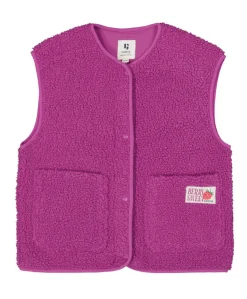 Meisjes gilet roze