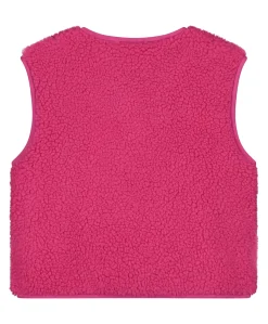 Meisjes gilet roze