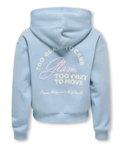 Meisjes hoodie blauw
