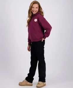Meisjes hoodie bordeaux