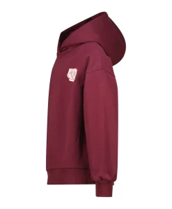 Meisjes hoodie bordeaux