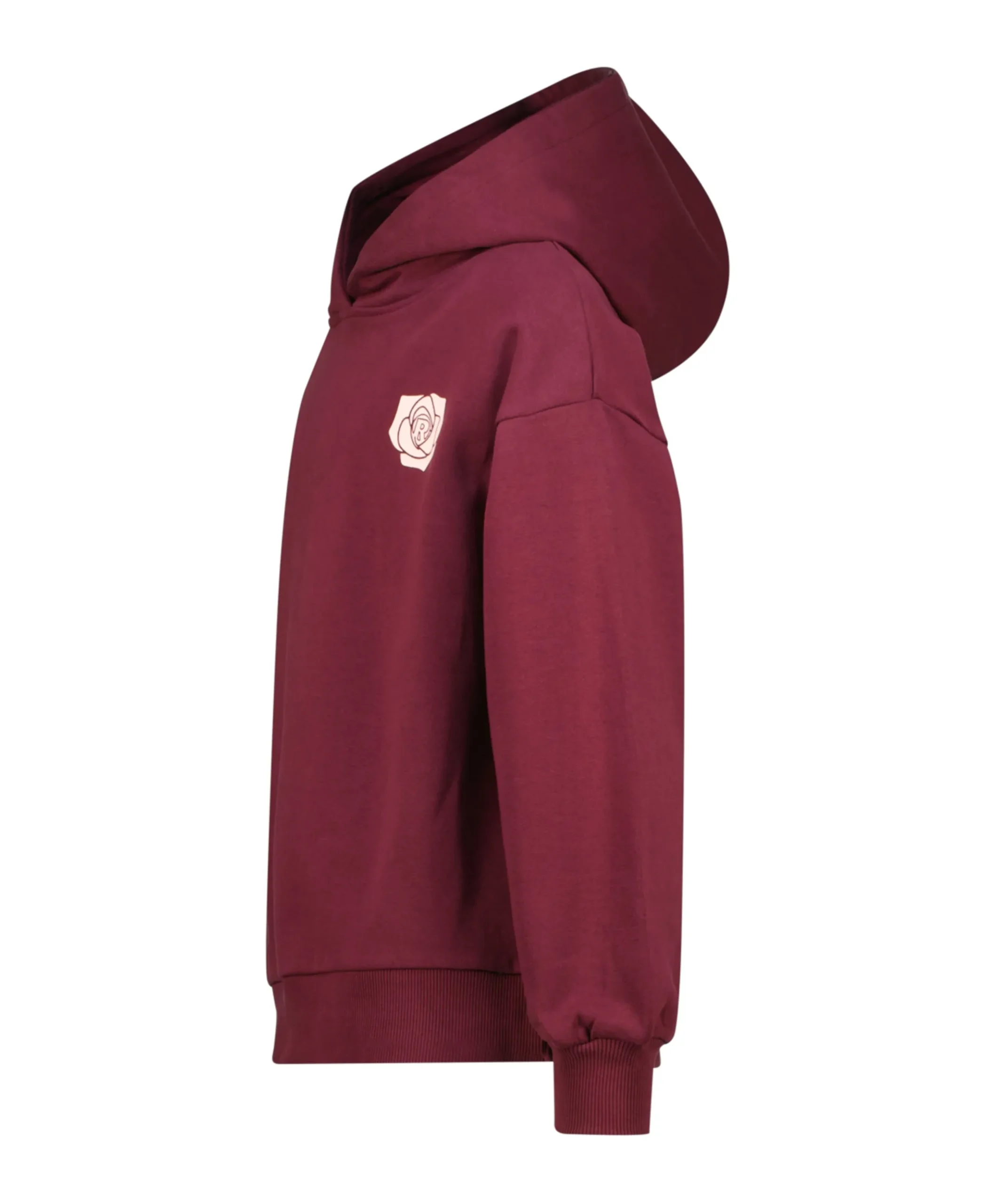 Meisjes hoodie bordeaux