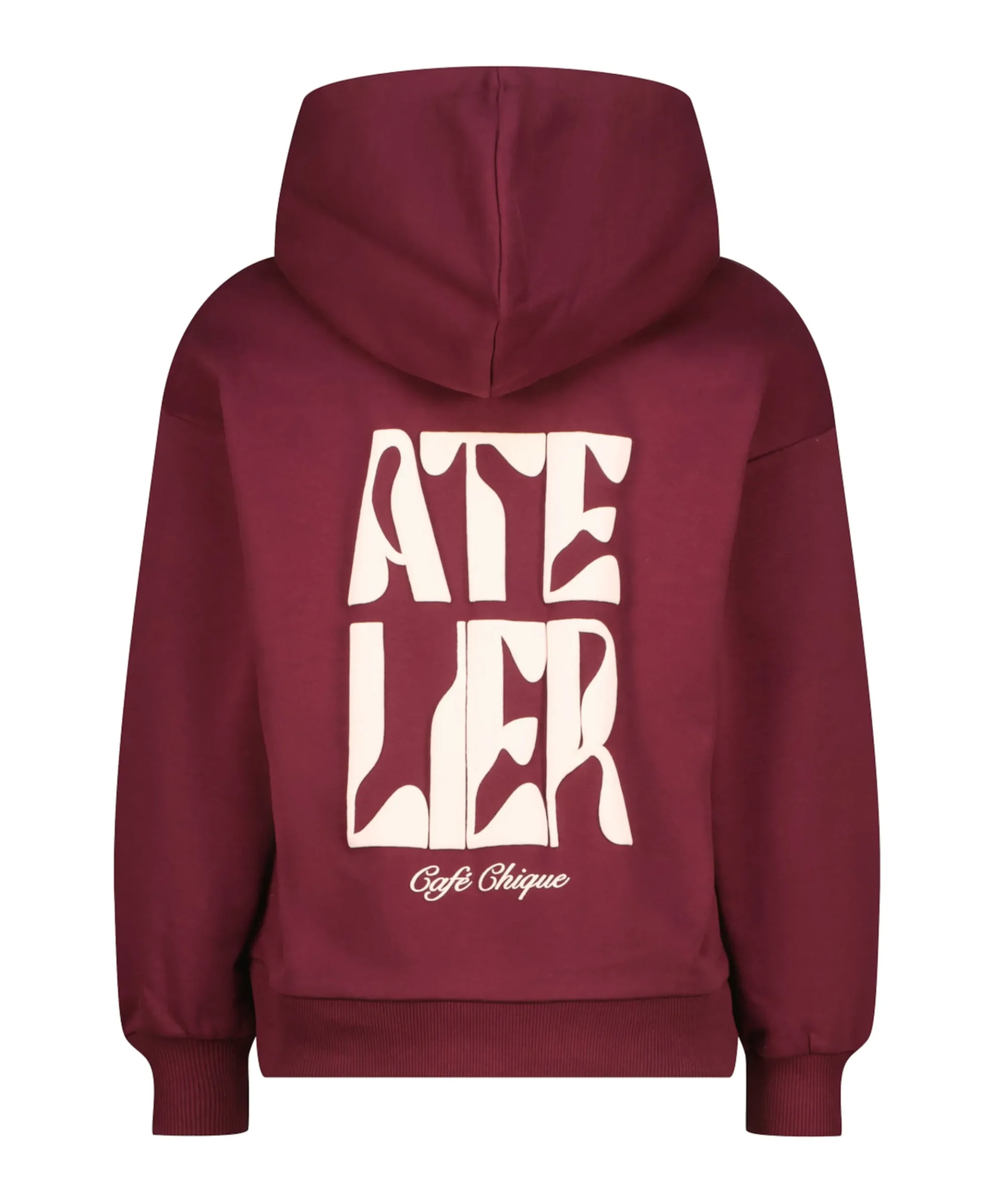 Meisjes hoodie bordeaux