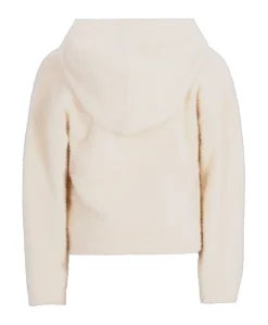 Meisjes hoodie ecru