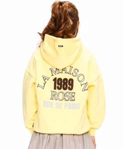 Meisjes hoodie ecru