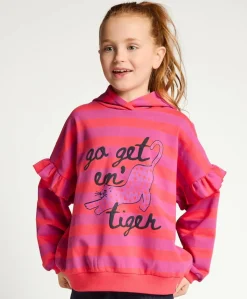 Meisjes hoodie multicolor