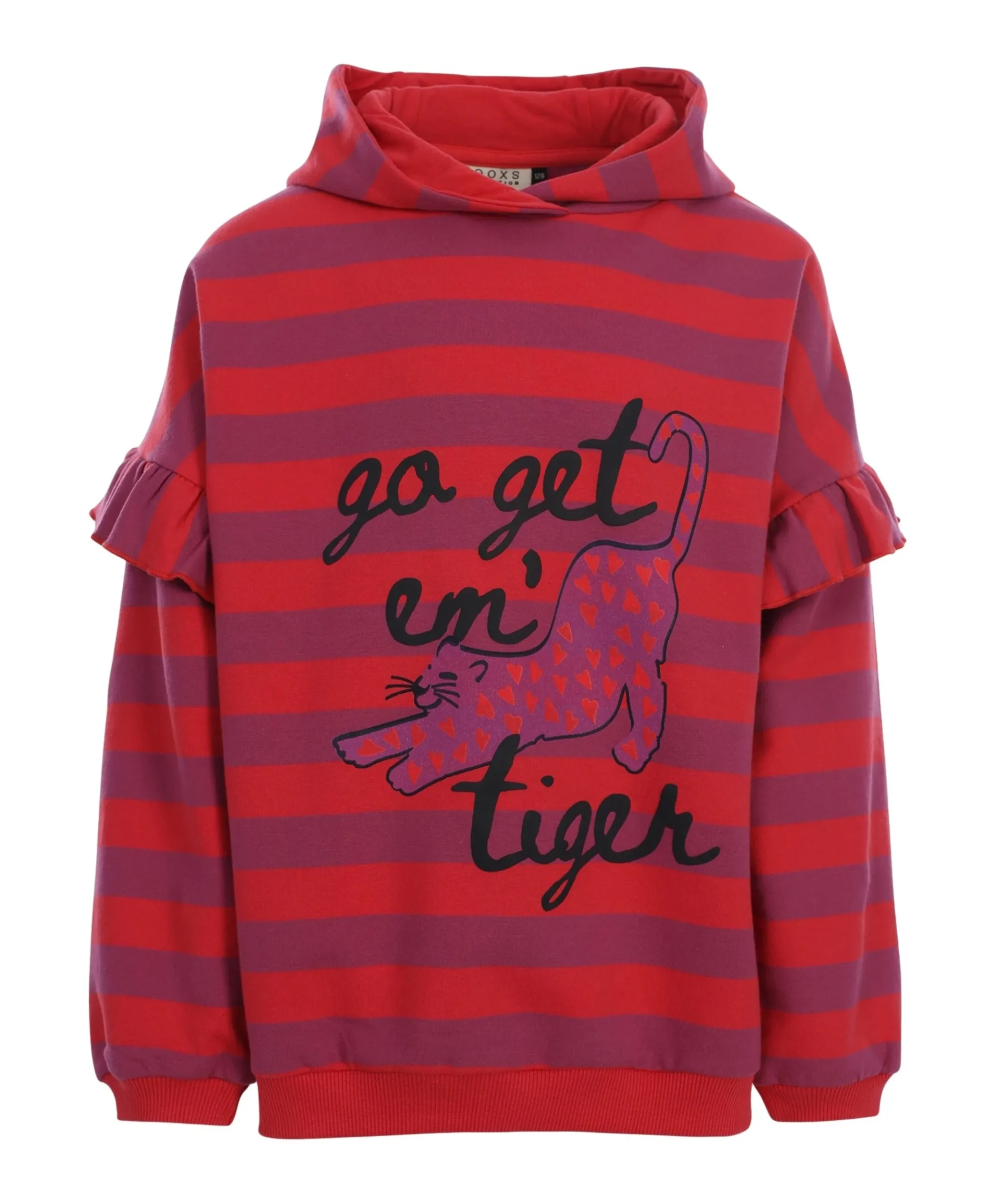 Meisjes hoodie multicolor