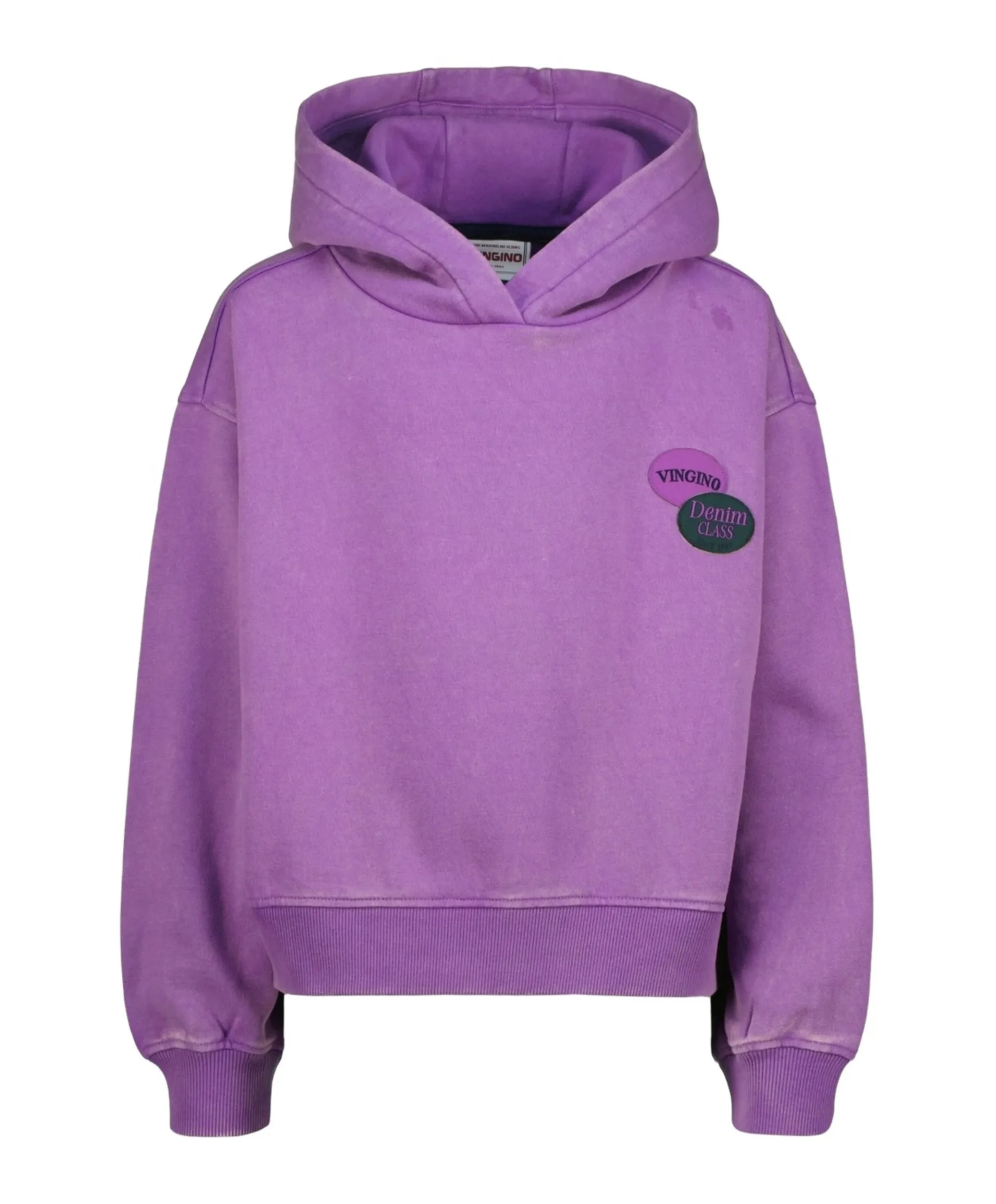 Meisjes hoodie paars