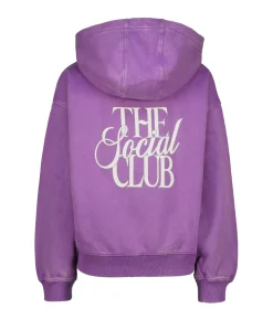 Meisjes hoodie paars