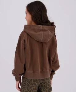 Meisjes hoodie paars