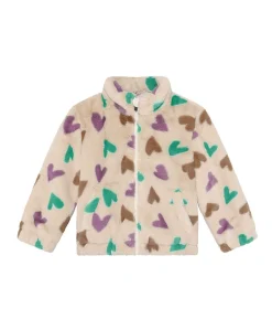 Meisjes jas beige