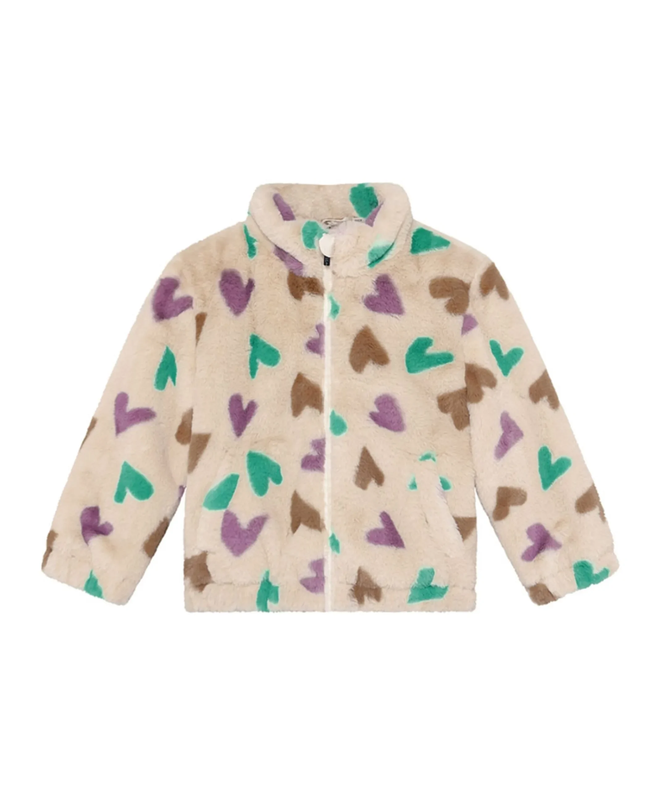 Meisjes jas beige