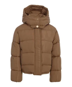 Meisjes jas beige