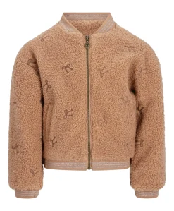 Meisjes jas beige