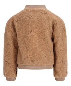 Meisjes jas beige