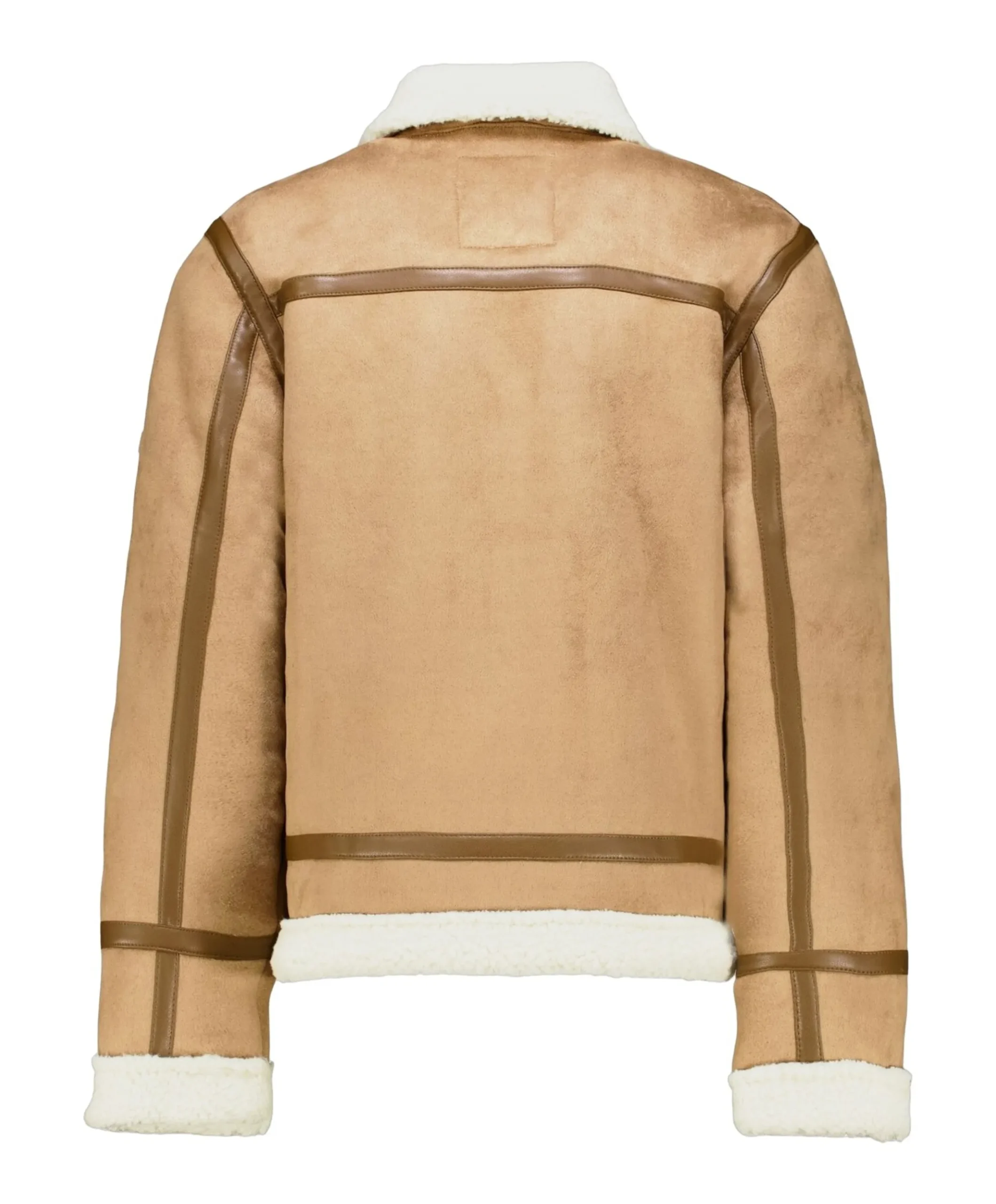 Meisjes jas beige