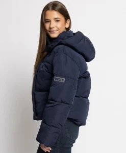 Meisjes jas blauw