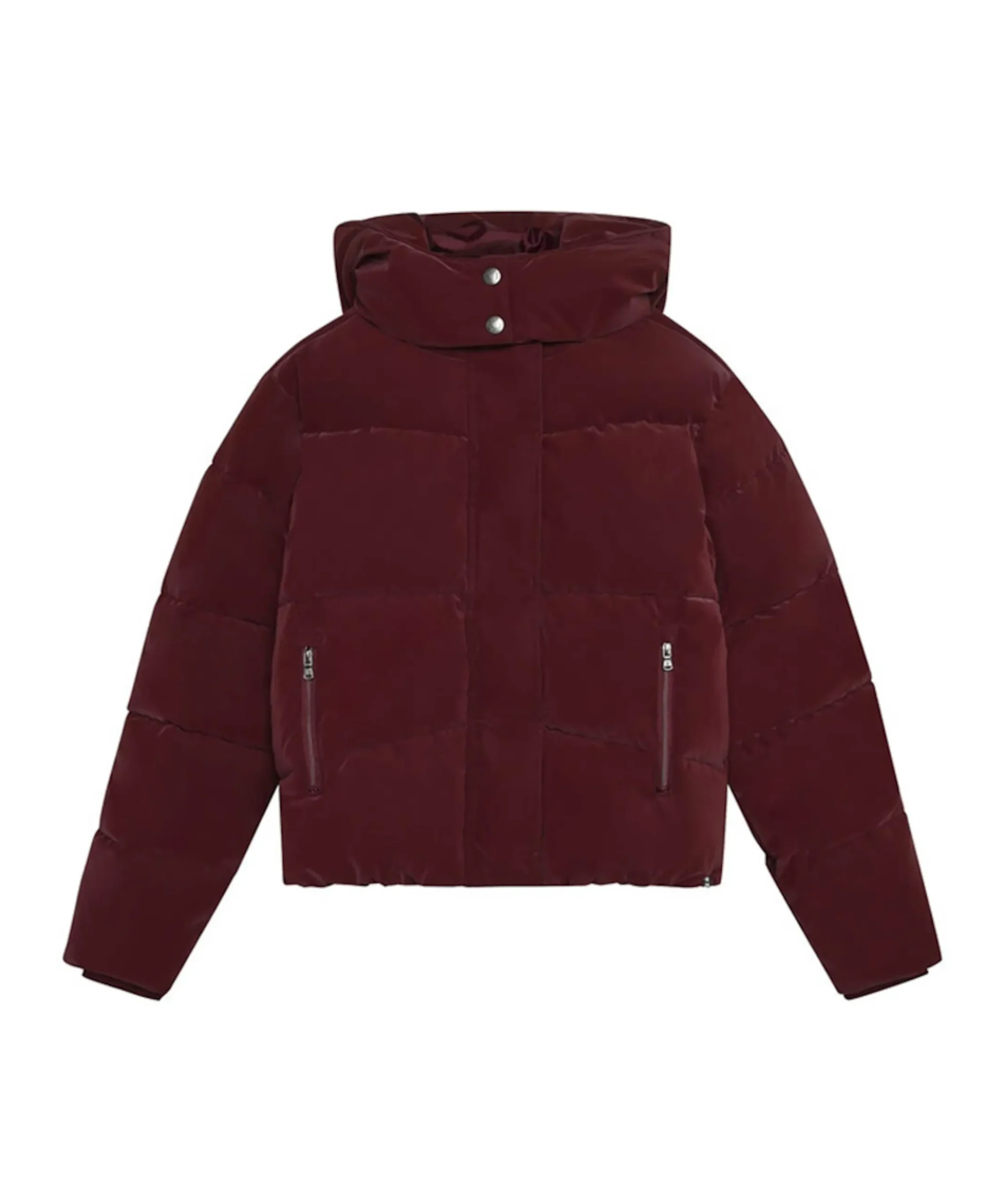 Meisjes jas bordeaux